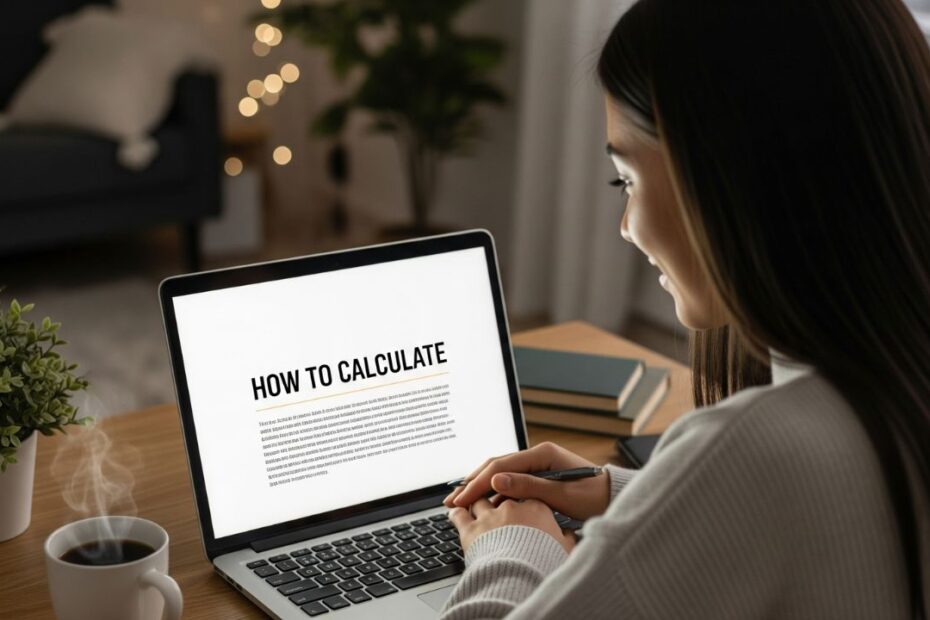 How to Calculate